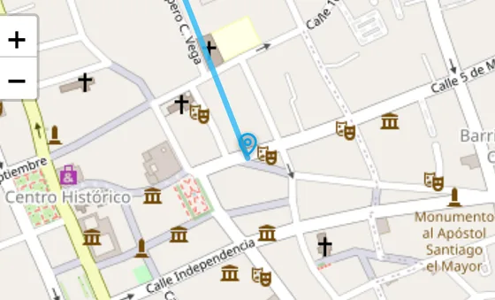 Viaja acompañado: tu casa ve tu recorrido en el mapa
