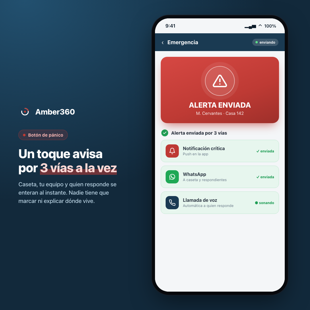 Pánico coordinado en segundos