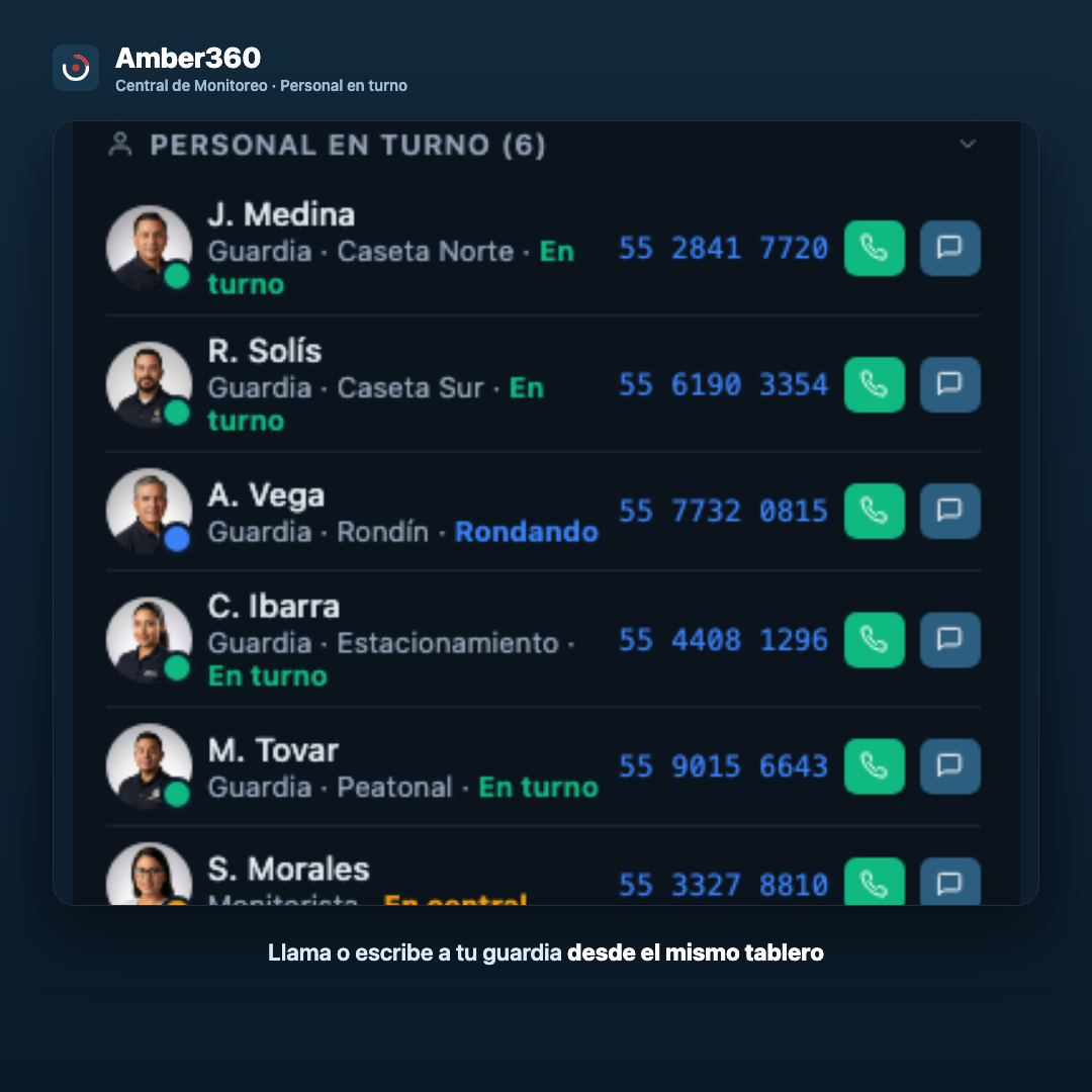 La Central habla con la gente en campo