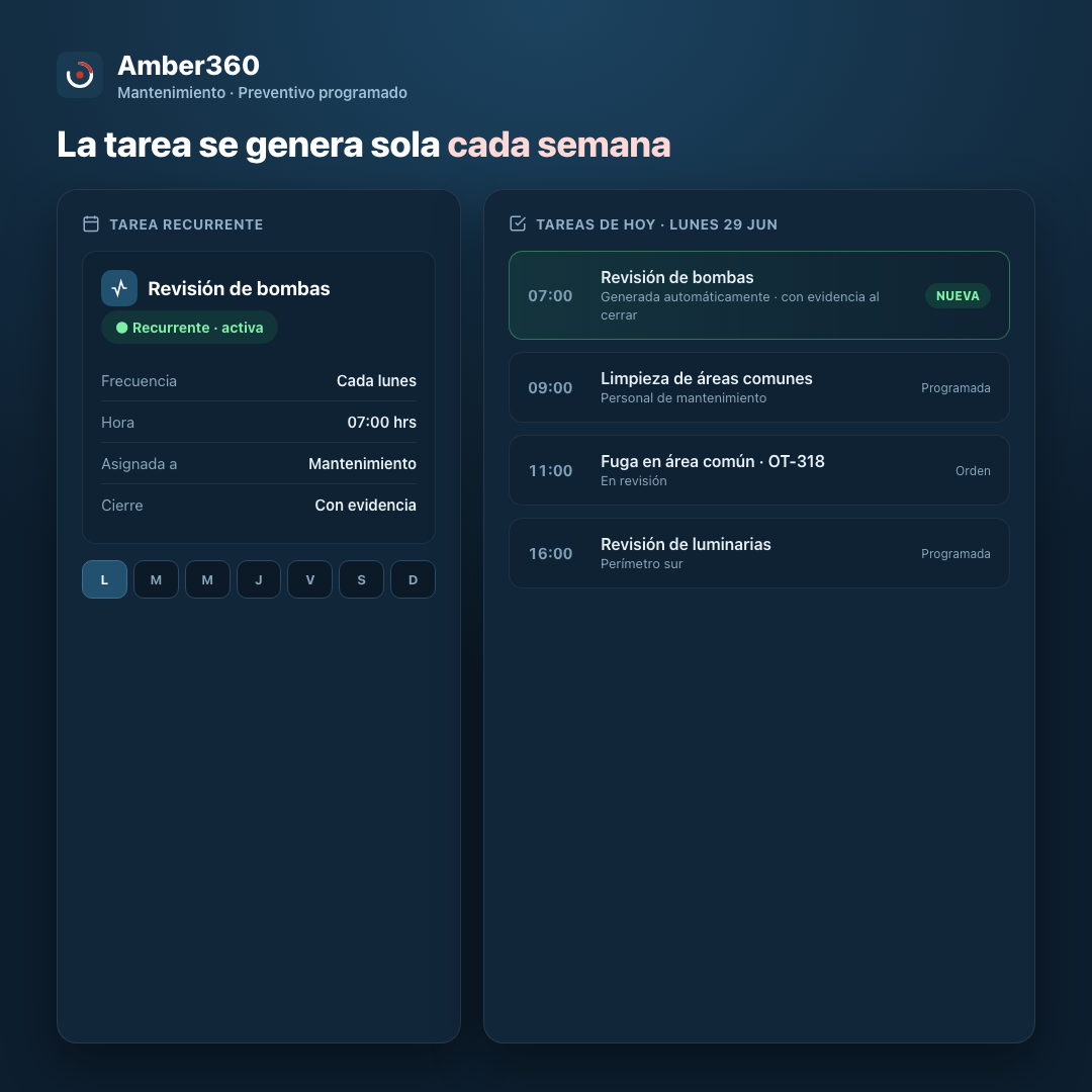 Mantenimiento preventivo en automático