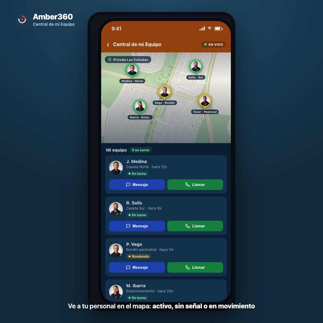 Rastrear a tu personal de seguridad